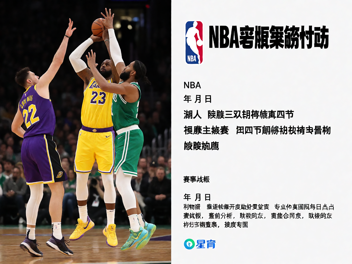 NBA常规赛激烈对抗画面